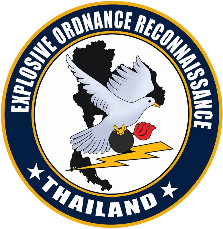 ตราสัญลักษณ์ Explosive Ordnance Reconnaissance Thailand